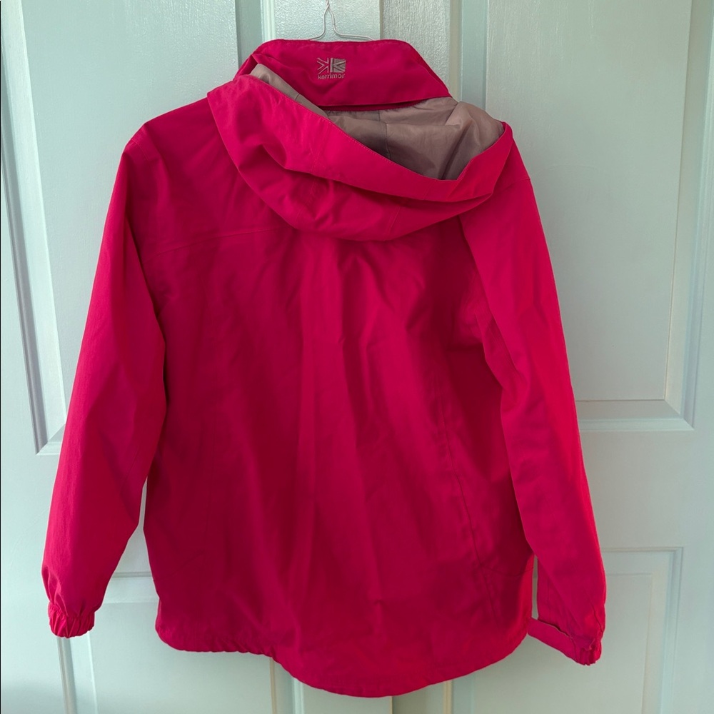 Karrimor Hot Pink Hooded Rain Jacket - Picture 3 of 5